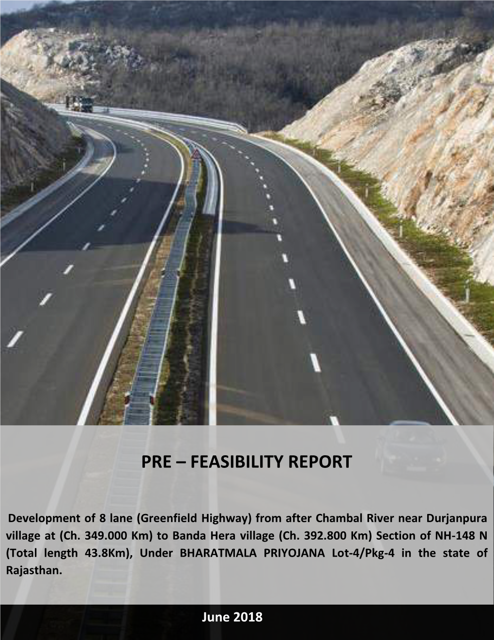 Pre – Feasibility Report