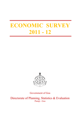 Economic Survey 2011 - 12