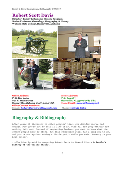 Biography & Bibliography