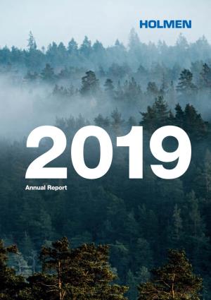 Holmen Annual Report 2019 Contents 2019