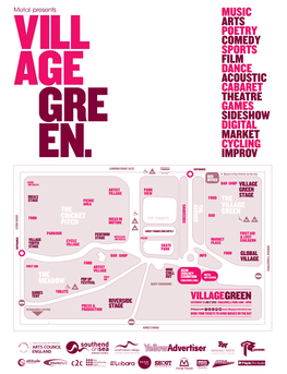 Village Green 2015Programme FINAL MAP-Lineup