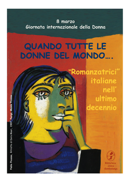 “Romanzatrici” Italiane Nell'ultimo Decennio Biblioteca Civica Gambalunga 1