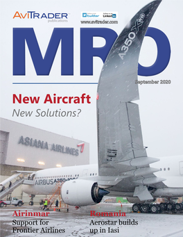 New Aircraft New Solutions?