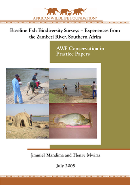 Baseline Fish Surveys Paper.Pmd