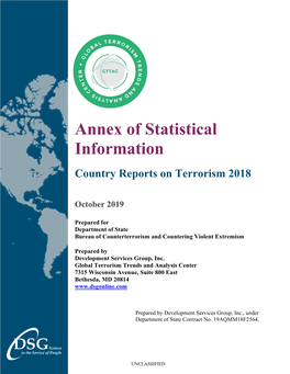 Annex of Statistical Information