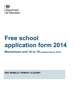 Ark Wembley Primary Academy