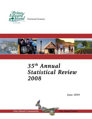 Annual Statistical Review 2008