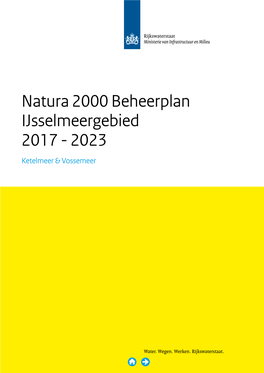 Natura 2000 Beheerplan Ijsselmeergebied 2017-2023