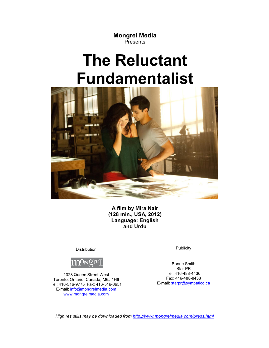 The Reluctant Fundamentalist