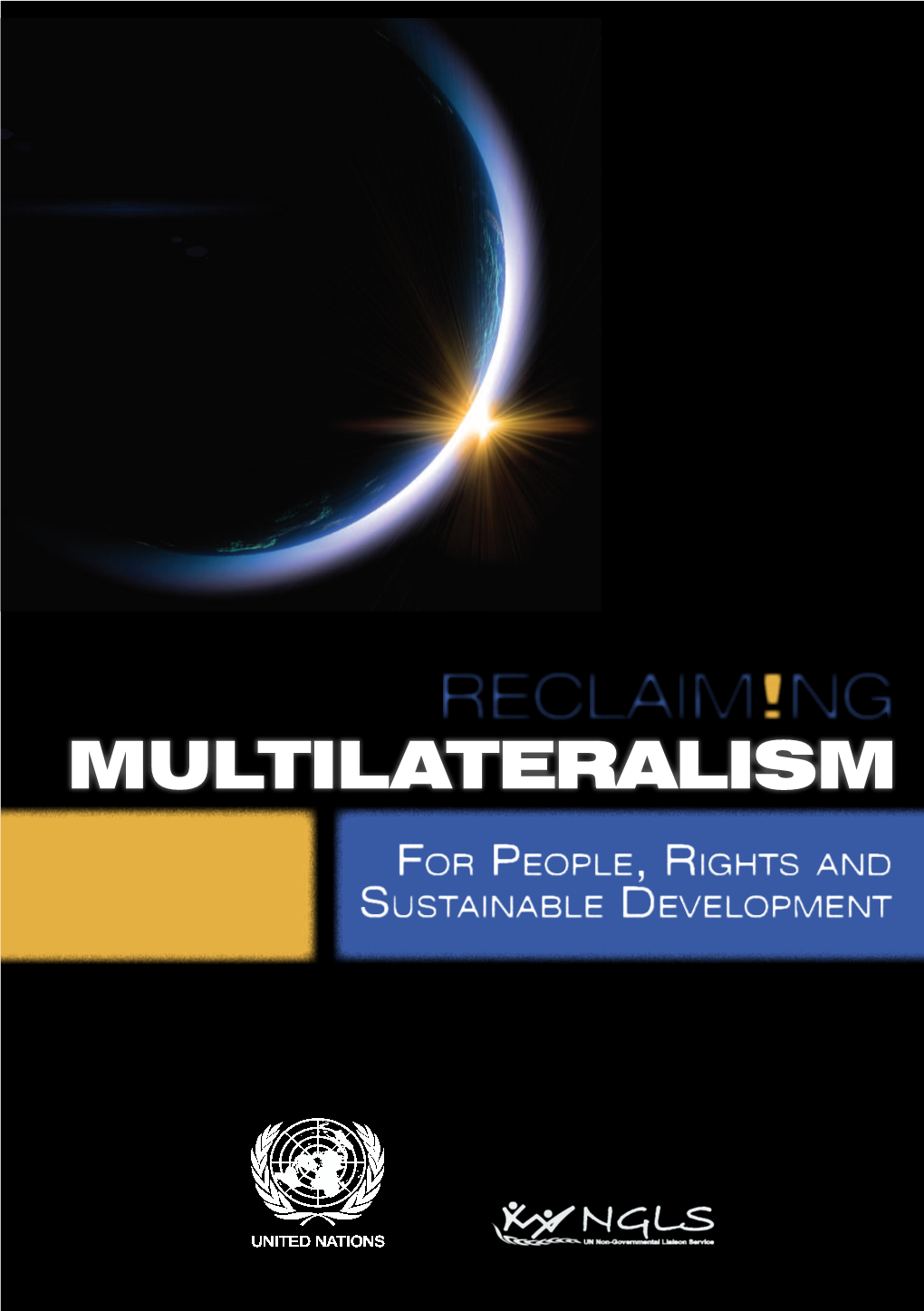 Multilateralism Reclaim!Ng