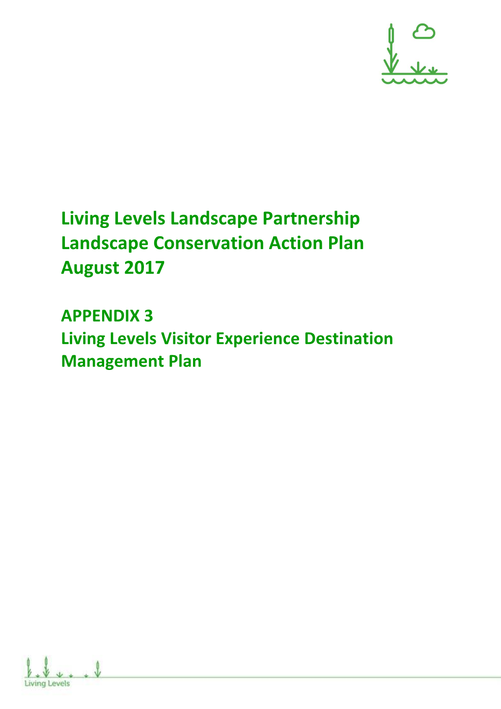 Visitor Experience Destination Management Plan