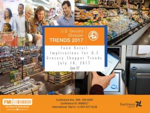 US Grocery Shopper Trends, 2017
