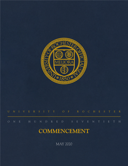 Download the 2020 Commencement Book
