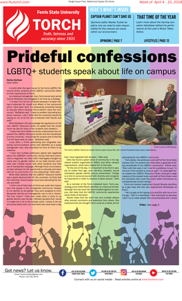 LGBTQ+ Students Speak About Life on Campus