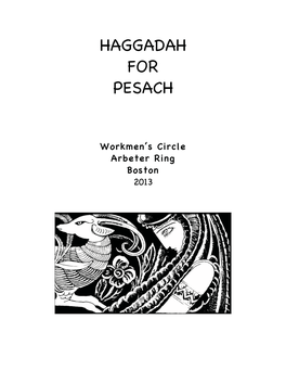 Haggadah for Pesach