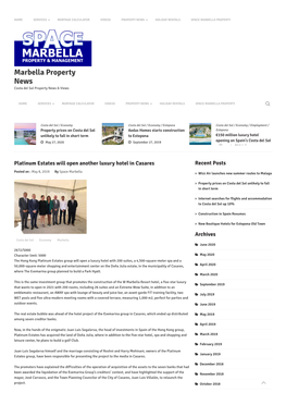 Marbella Property News Costa Del Sol Property News & Views