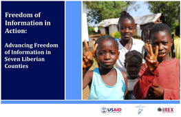 Advancing Freedom of Information in Seven Liberian Counties