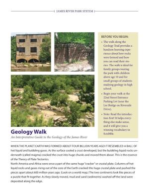 Geology Walk Scrabble