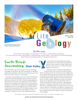 Lite Geology 41: Snow And