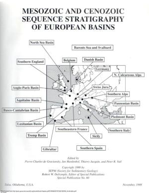 Mesozoic and Cenozoic Sequence Stratigraphy of European Basins