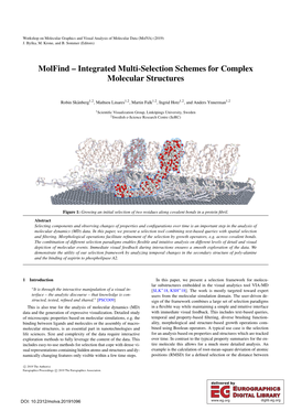 Integrated Multi-Selection Schemes for Complex Molecular Structures
