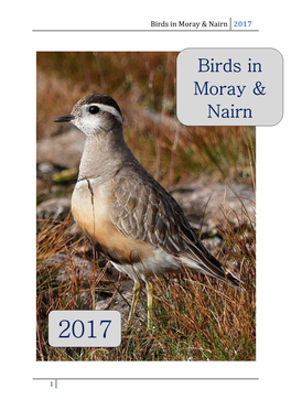 Birds in Moray & Nairn 2017