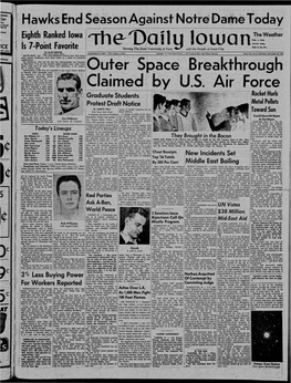Daily Iowan (Iowa City, Iowa), 1957-11-23
