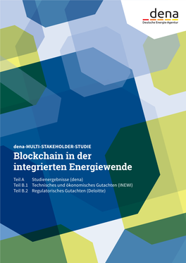 Dena-Studie: Blockchain in Der Integrierten Energiewende