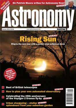 Best of British Telescopes How to Plan Your Own Automated Observatory