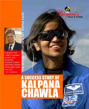 A Success Story of Kalpana Chawla Recent You Can Succeed Publica