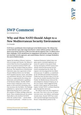 Why and How NATO Should Adapt to a New Mediterranean Security Environment Can Kasapoğlu