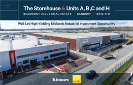 The Storehouse& Units A, B ,C and H