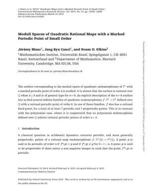 Moduli Spaces of Quadratic Rational Maps with a Marked Periodic Point