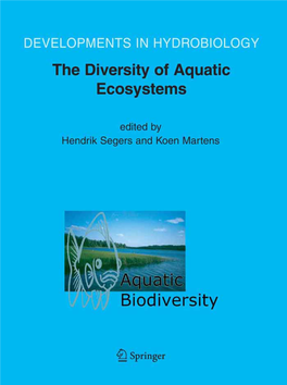 Aquatic Biodiversity II Developments in Hydrobiology 180