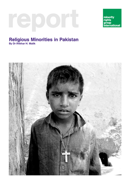 Religious Minorities in Pakistan by Dr Iftikhar H