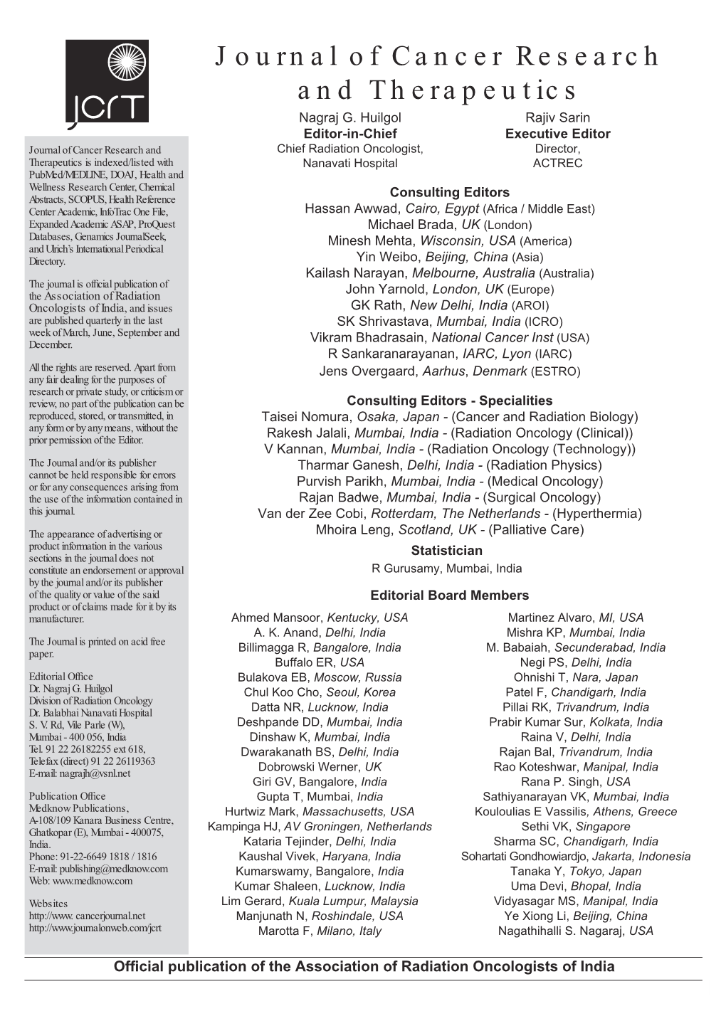 Brain Metastases from Breast Cancer:Management Approach Tabassum Wadasadawala, Sudeep Gupta, Vaishali Bagul, Namrata Patil