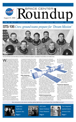 STS-106 Crew, Ground Teams Prepare for 'Dream Mission'