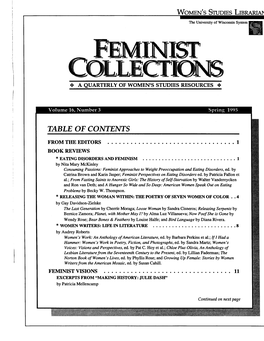 Fromtheeditors ...1 Feminist Visions