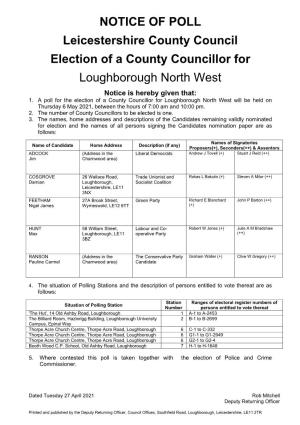 Loughborough North West