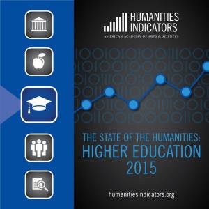 The State of the Humanities: Higher Education 2015