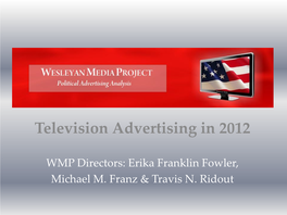 Television Advertising in 2012