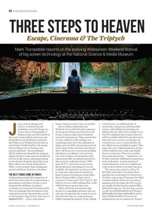Escape, Cinerama & the Triptych