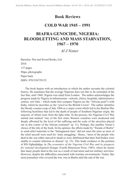 1991 Biafra Genocide, Nigeria