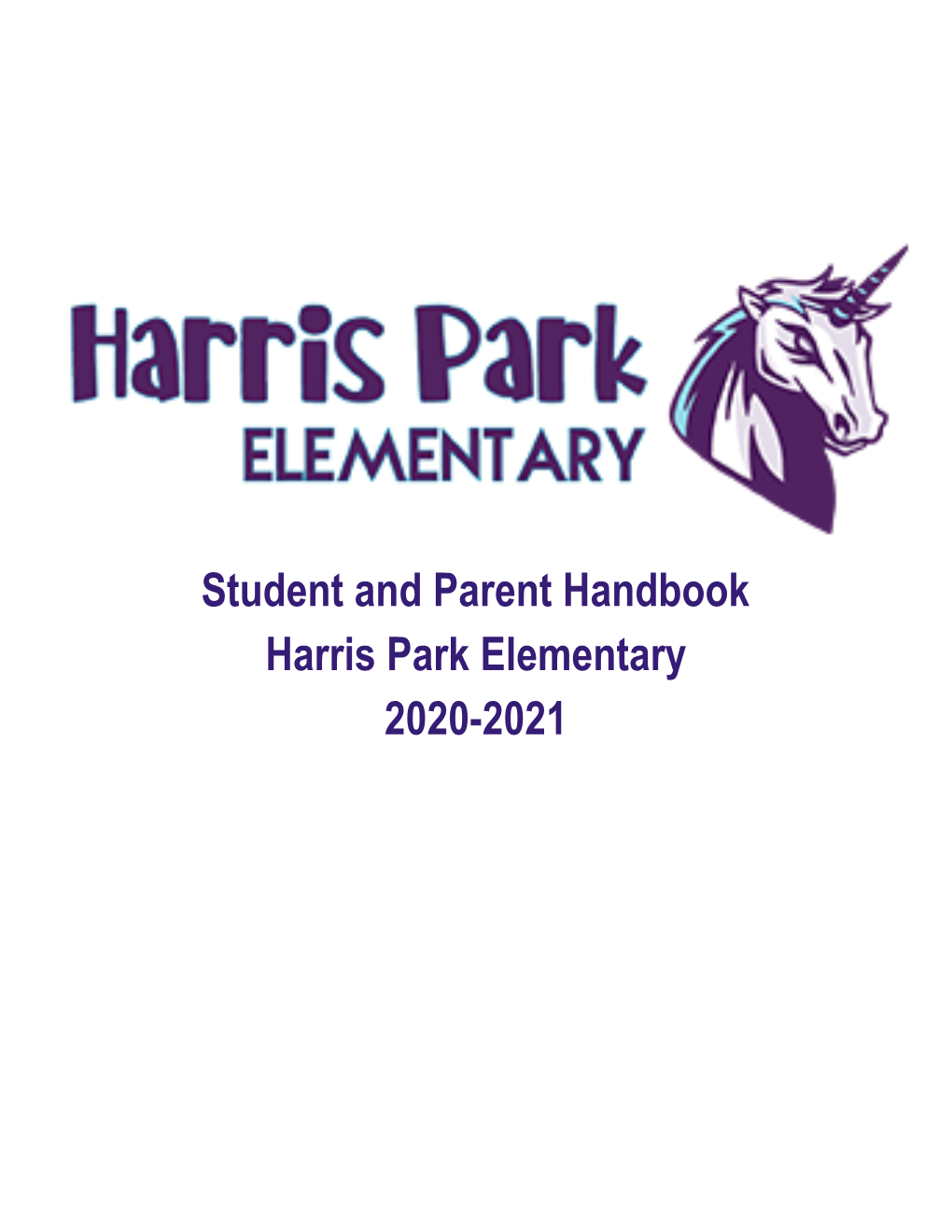2020-2021 Parent-Student Handbook English
