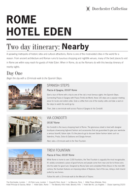 Rome Hotel Eden