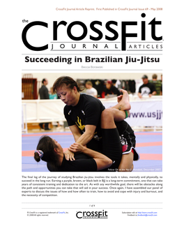Succeeding in Brazilian Jiu-Jitsu Becca Borawski