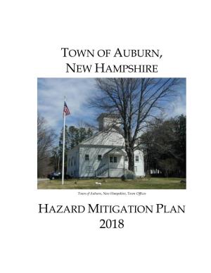 Town of Auburn, New Hampshire Hazard Mitigation Plan Executive Summary