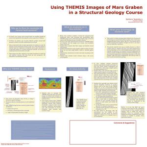 Using THEMIS Images of Mars Graben in a Structural Geology Course