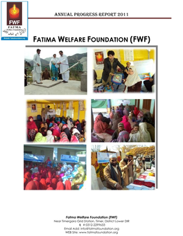 Fatima Welfare Foundation (Fwf)