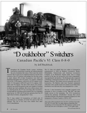 “Doukhobor” Switchers “Doukhobor” Switchers T